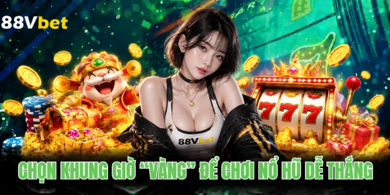 Chọn khung giờ “vàng” để chơi nổ hũ dễ thắng